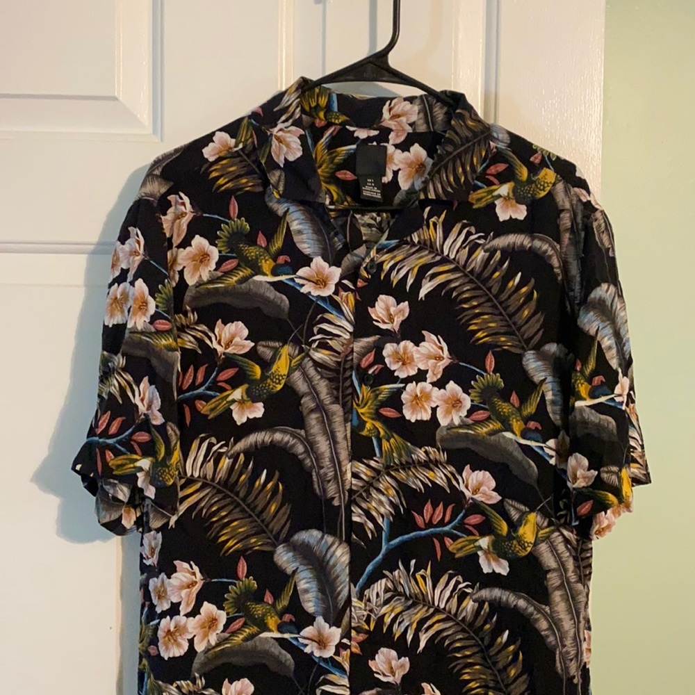 Tropical button down